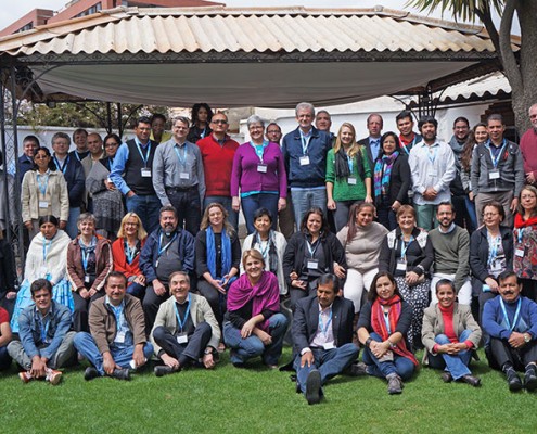 Teilnehmende an der Konferenz der Kirchenleitungen der lutherischen Kirchen Lateinamerikas. © MEW/Zeller
