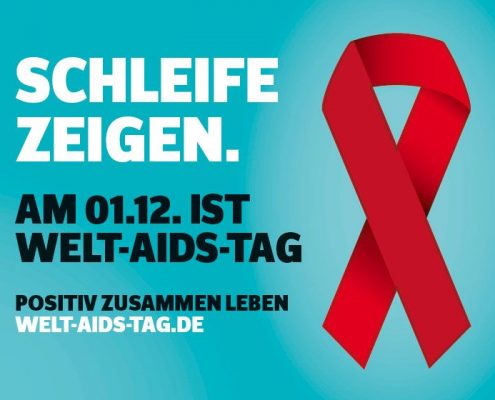 Postkarte zum Welt-AIDS-Tag 2016 © Bundeszentrale für gesundheitliche Aufklärung