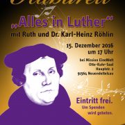 Kabarett "Alles in Luther"