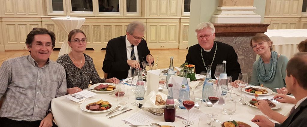 Gemeinsames Abendessen in Rothenburg