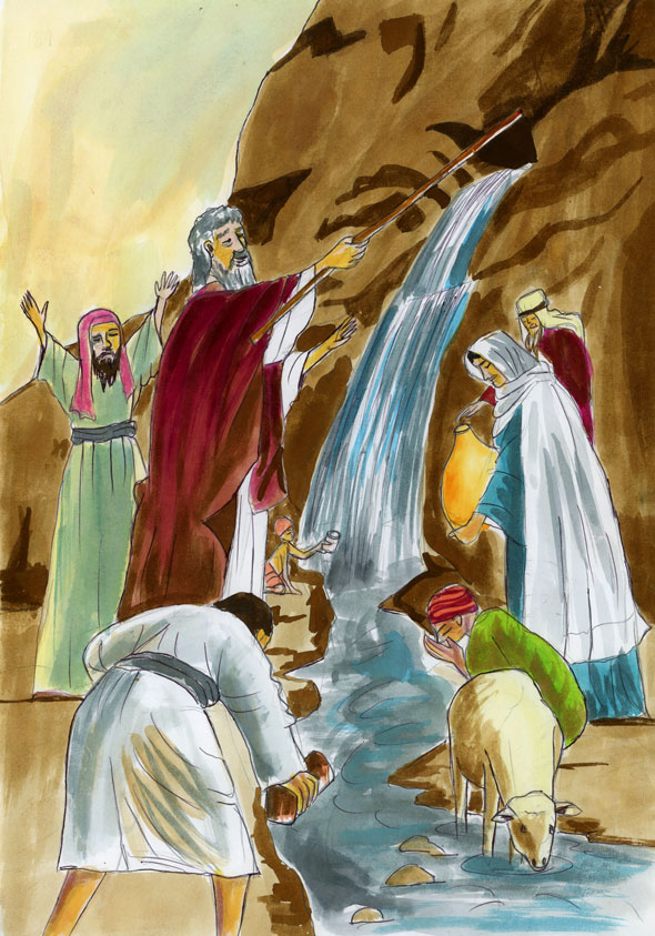 Die bitteren Wasser (Exodus 15, 22 – 26)