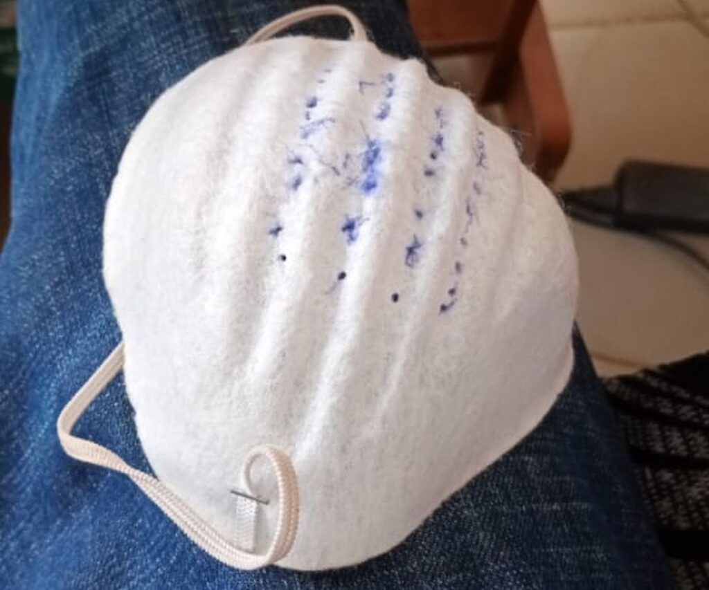 Schutzmaskenqualität: null