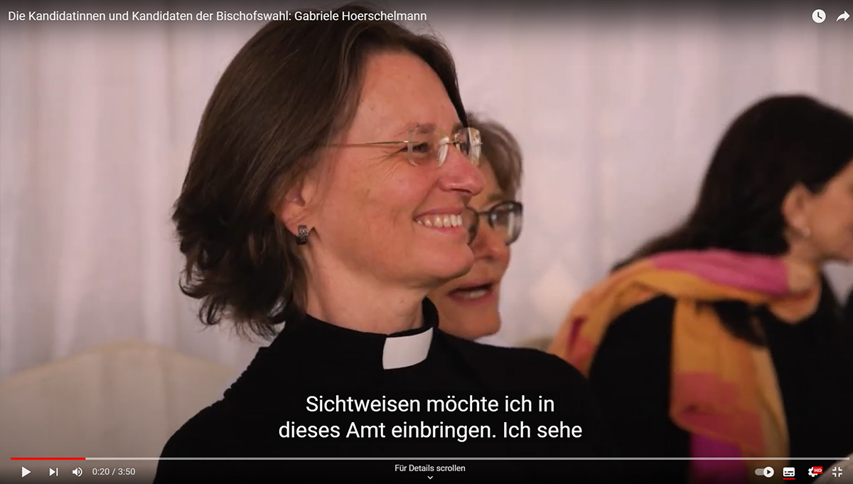 Kandidatin der Bischofswahl: Dr. Gabriele Hoerschelmann - Mission EineWelt
