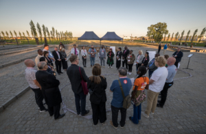 LWB-Delegierte in der Gedenkstätte Auschwitz-Birkenau Foto: LWB