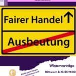 Fair und nachhaltig einkaufen - warum? Vortrag Ludwigstadt