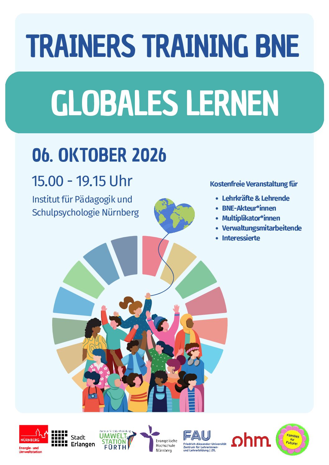 Trainers training BNE: Globales Lernen, Nürnberg