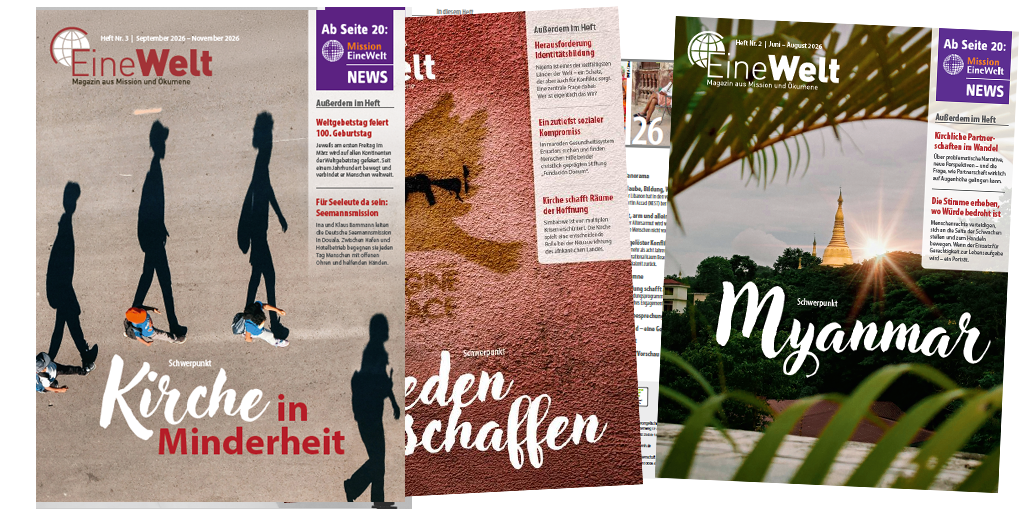 Zeitschrift "EineWelt" - 3/2026